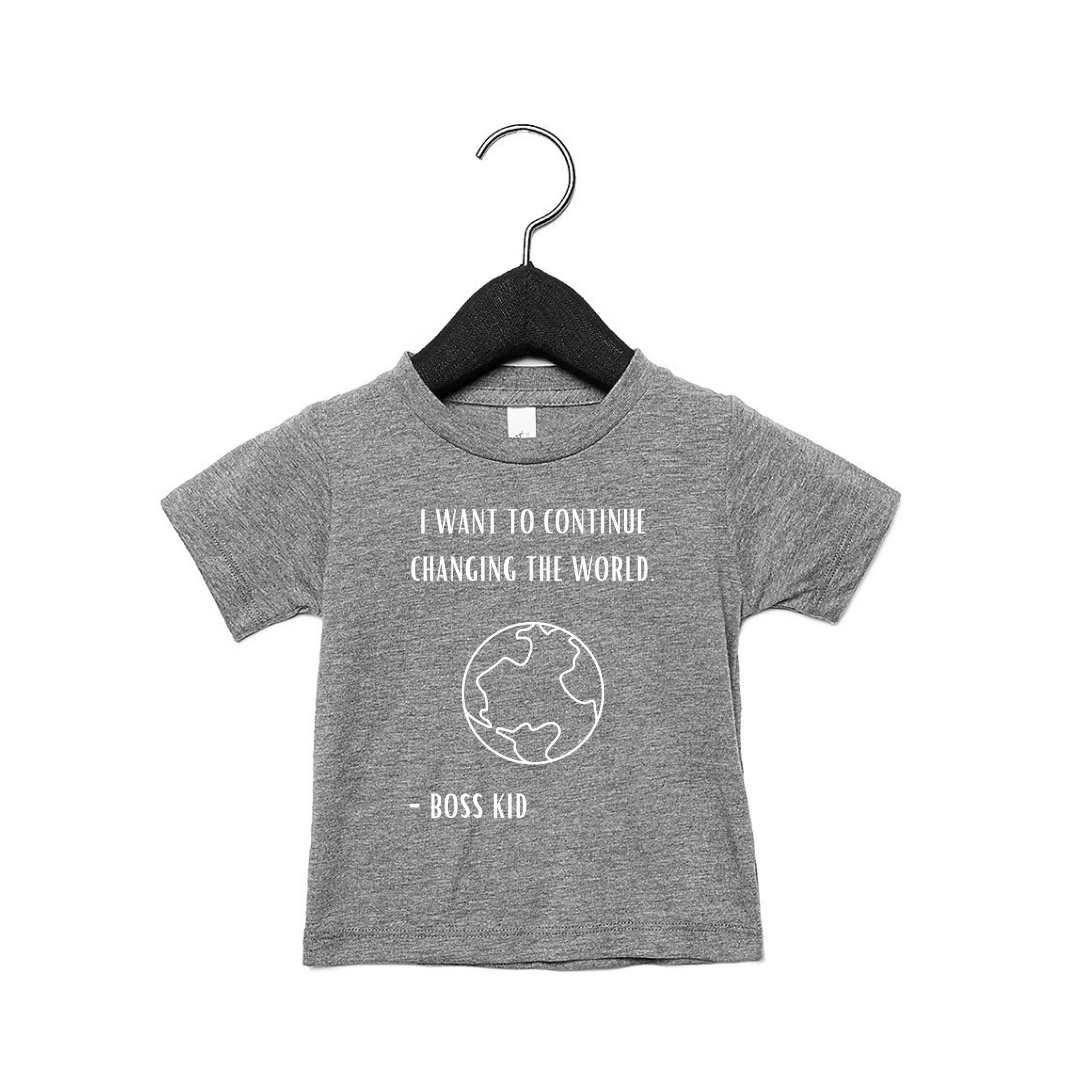 Changing The World | Toddler Tee