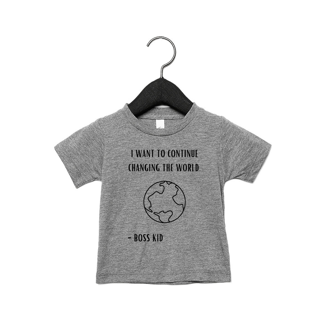 Changing The World | Toddler Tee