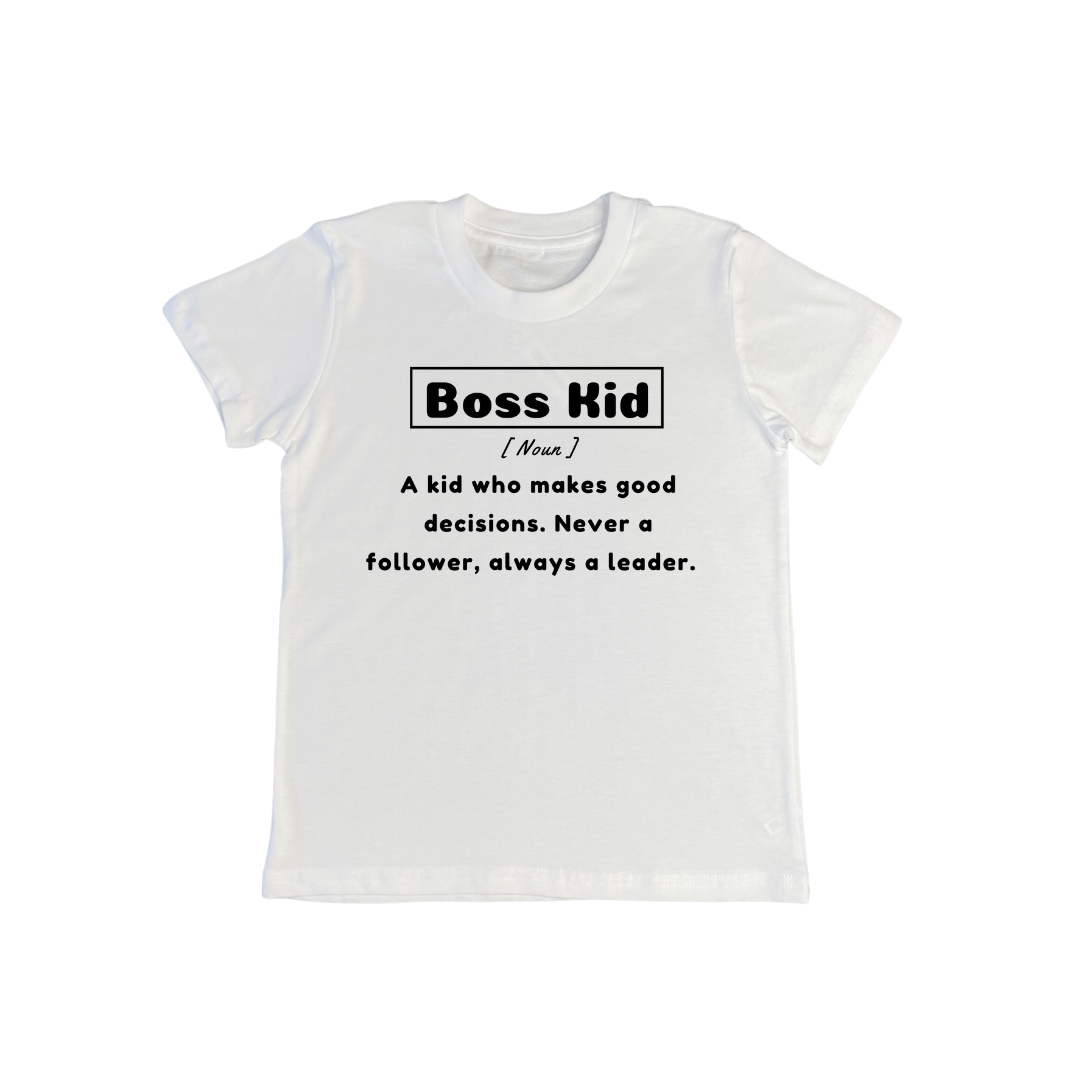 Boss Kid Definition | Youth Tee