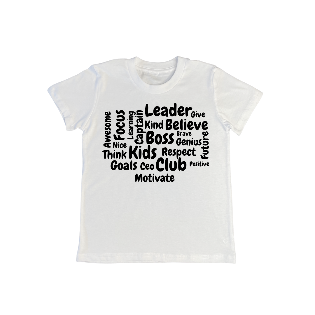 Boss Word Cloud | Youth Tee