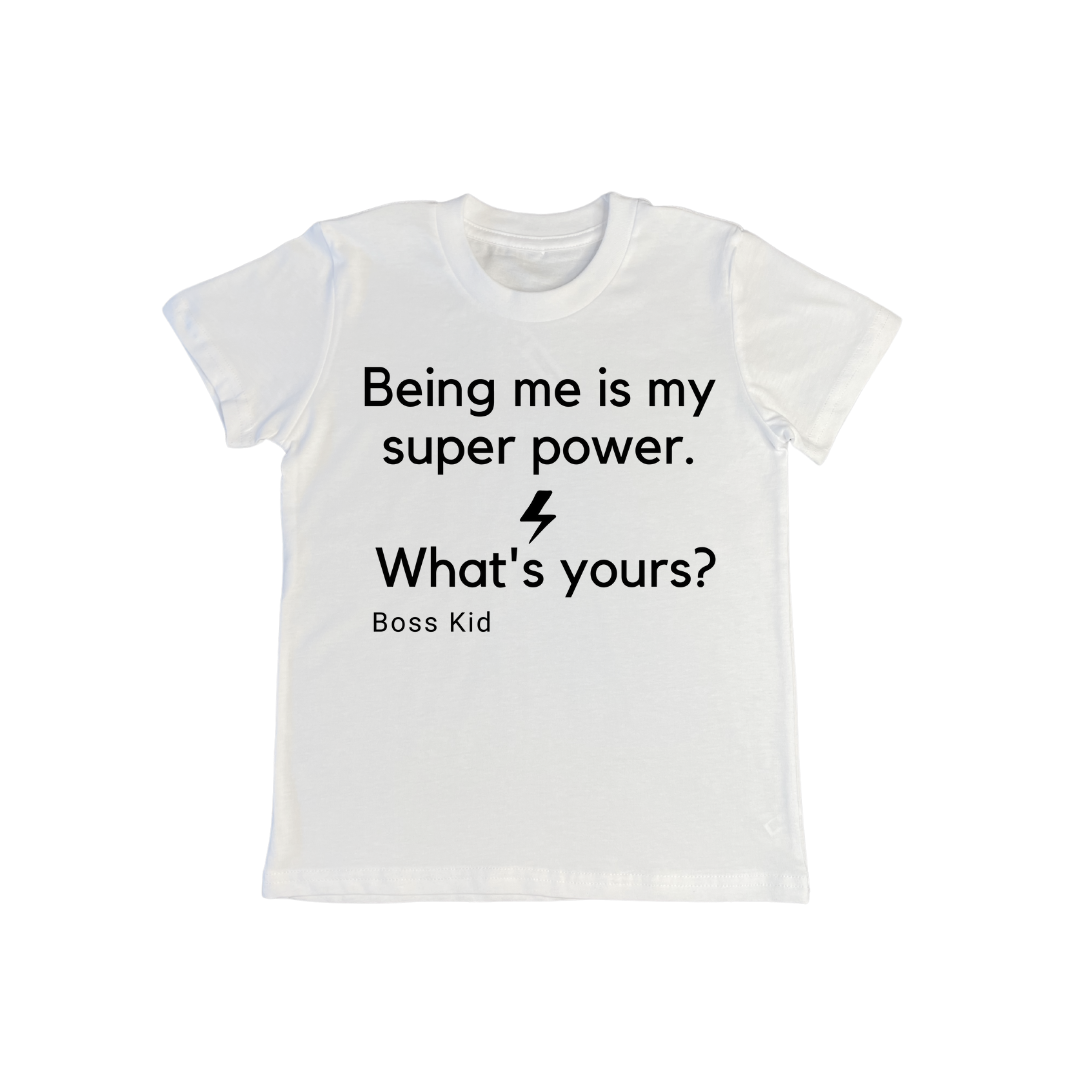 Being me is my super power | Youth Tee