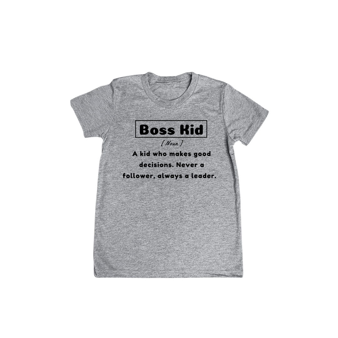 Boss Kid Definition | Youth Tee