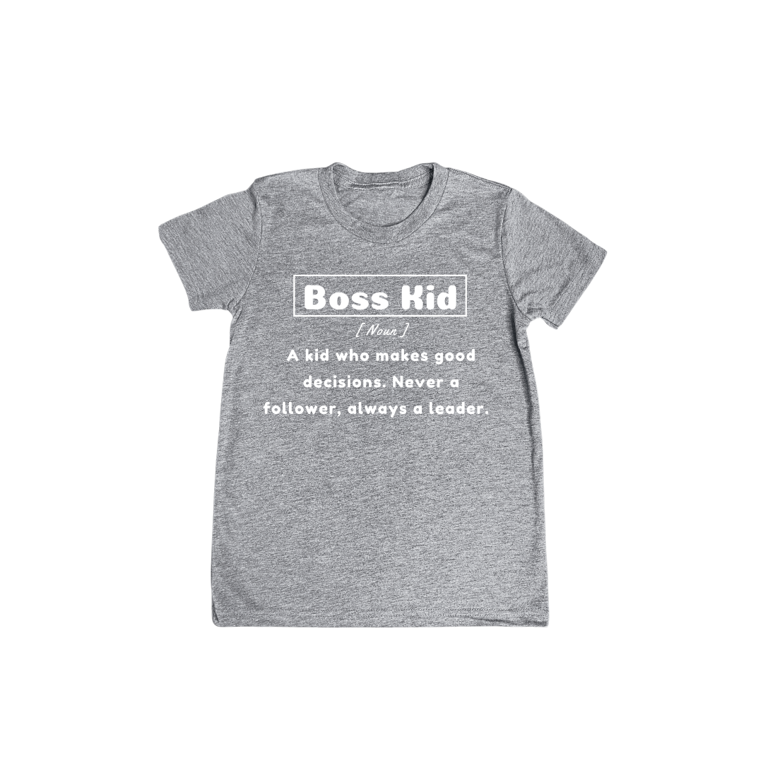 Boss Kid Definition | Youth Tee