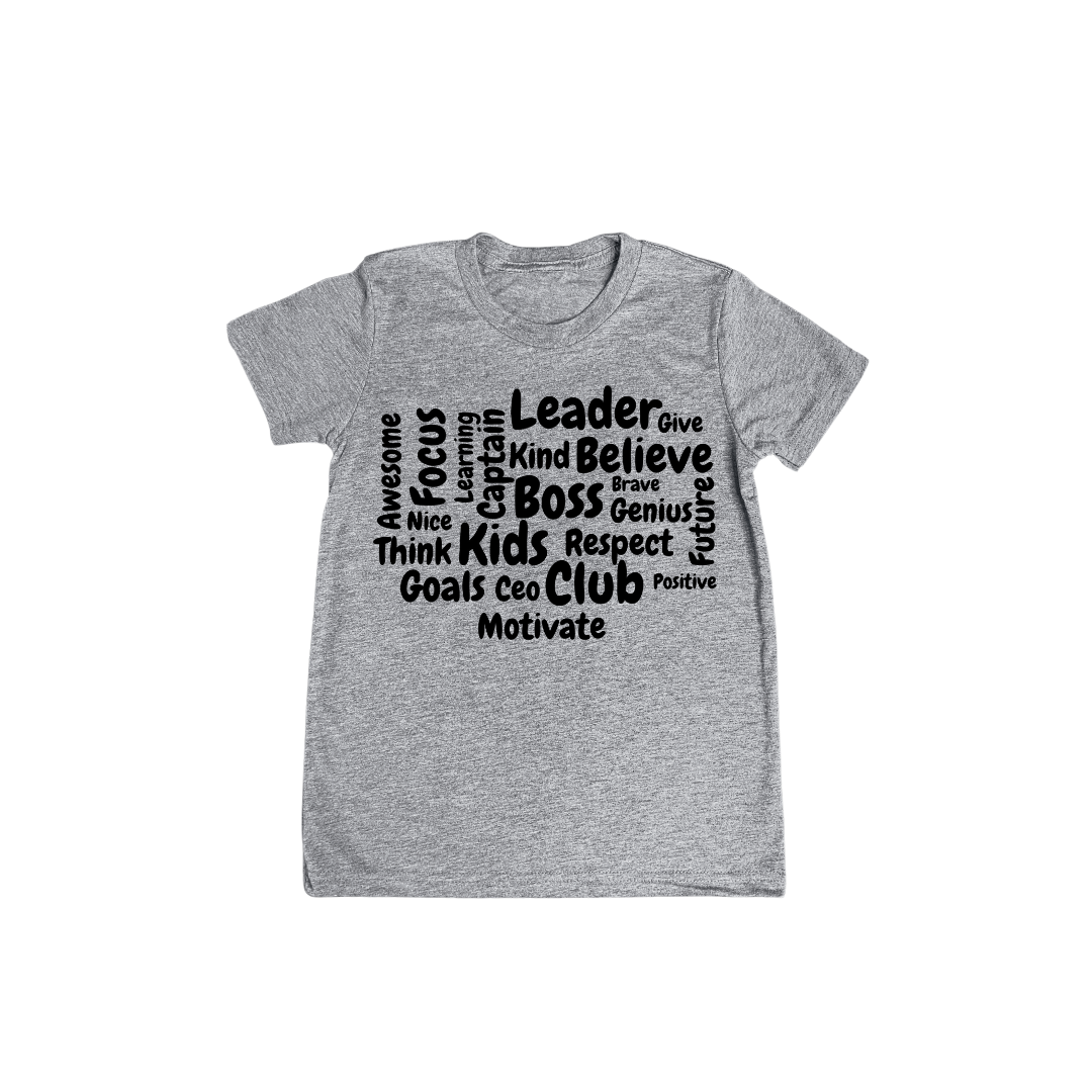 Boss Word Cloud | Youth Tee