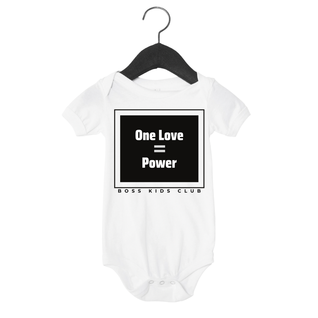 One Love= Power | Infant Tee
