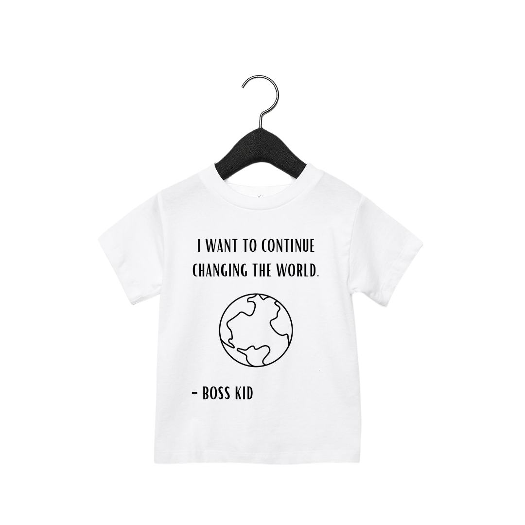 Changing The World | Toddler Tee