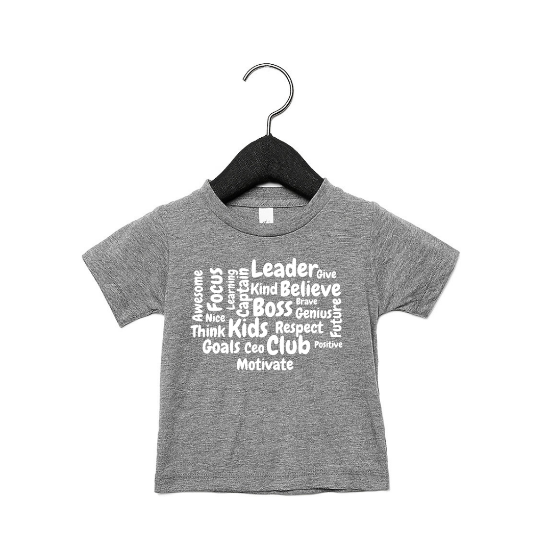 Boss Word Cloud | Toddler Tee