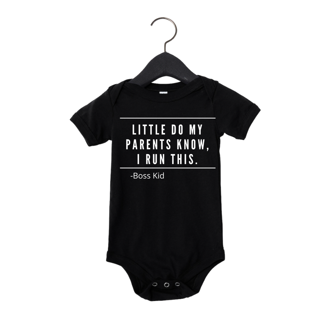 Little do my parents know | Infant Onesie Tee