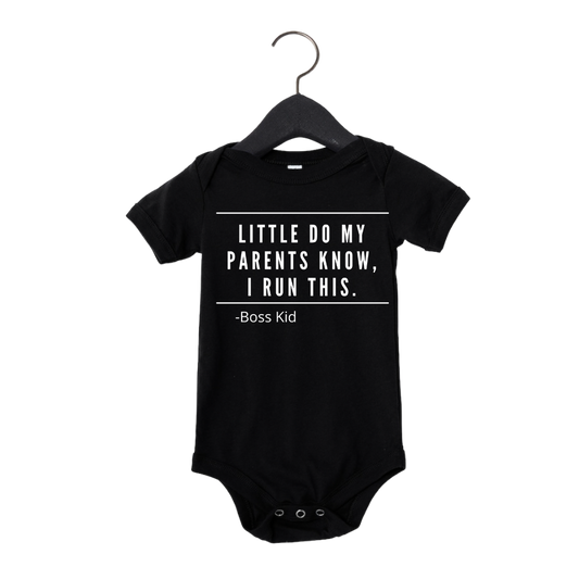 Little do my parents know | Infant Onesie Tee