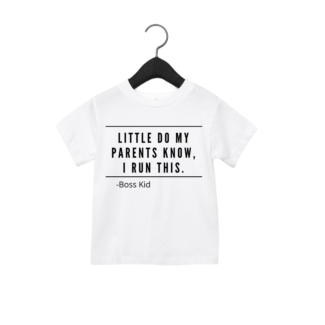 Little do my parents know | Toddler Tee