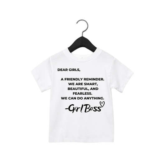 Our Girls Limited Edition | Toddler Tee