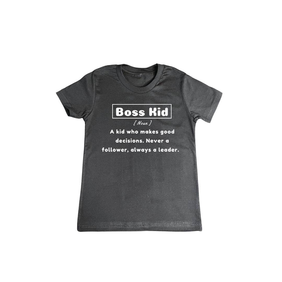 Boss Kid Definition | Youth Tee