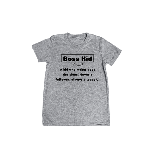 Boss Kid Definition | Youth Tee