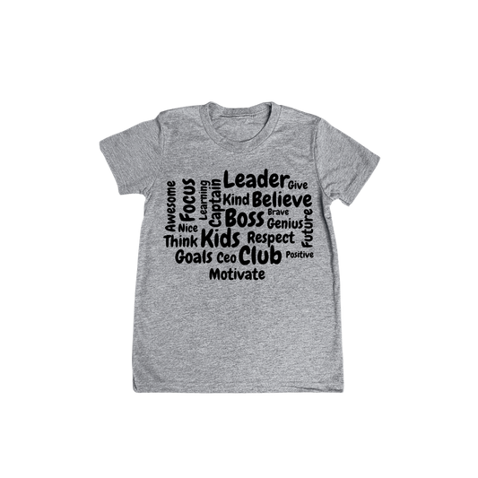 Boss Word Cloud | Youth Tee