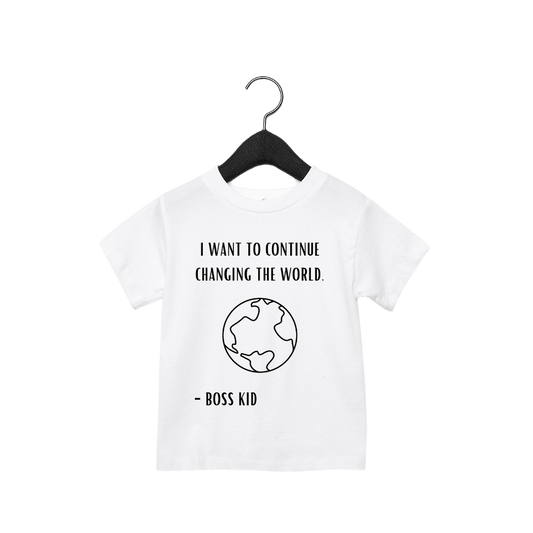 Changing The World | Toddler Tee